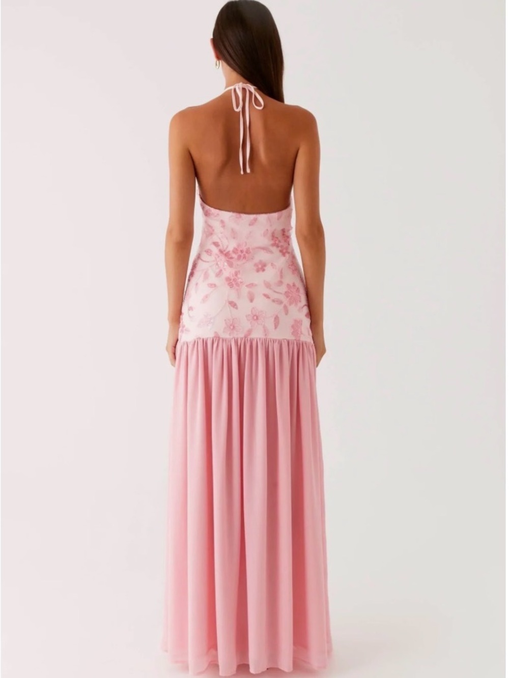 Pink Peppermayo Janelle Beaded Maxi Dress SOLD - Picture 2 of 3
